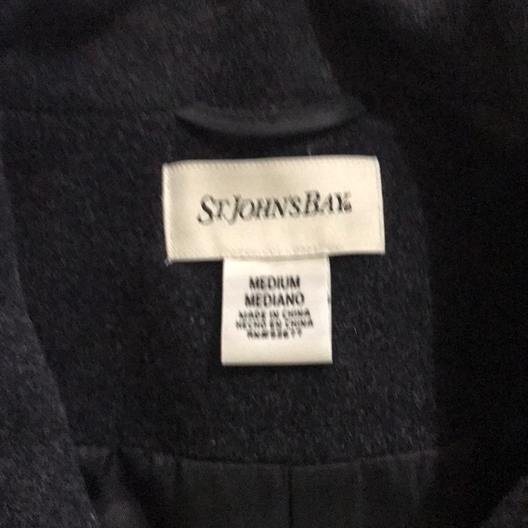 Classy Pea Coat with feminine flare to the back. - Picture 2 of 6